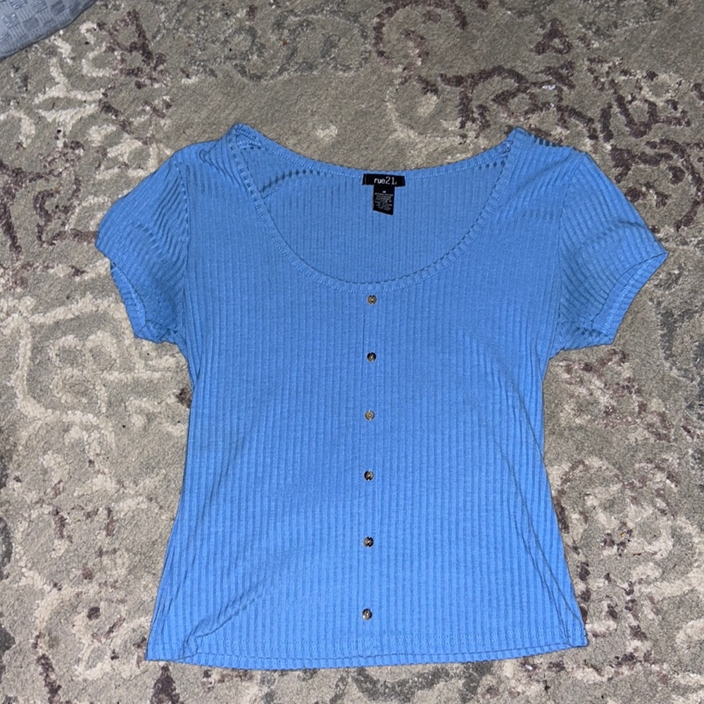 cute light blue , stretchy, soft short sleep !